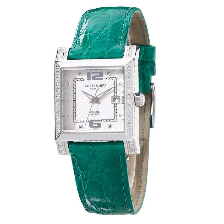 Charles Hubert Diamond Baleen Collection  Watch #18310-WTC
