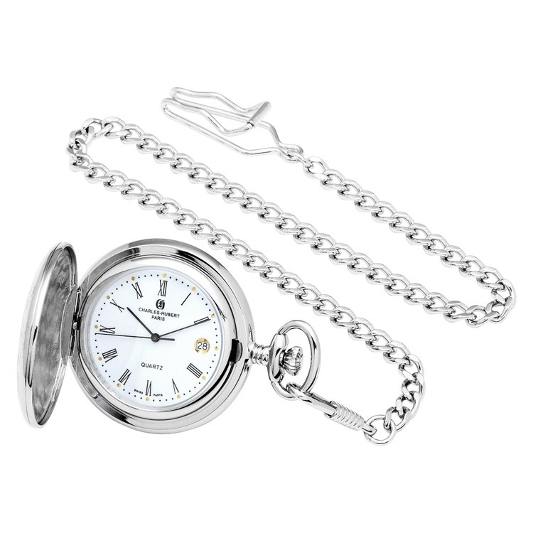 Hunter Case Quartz Pocket Watch