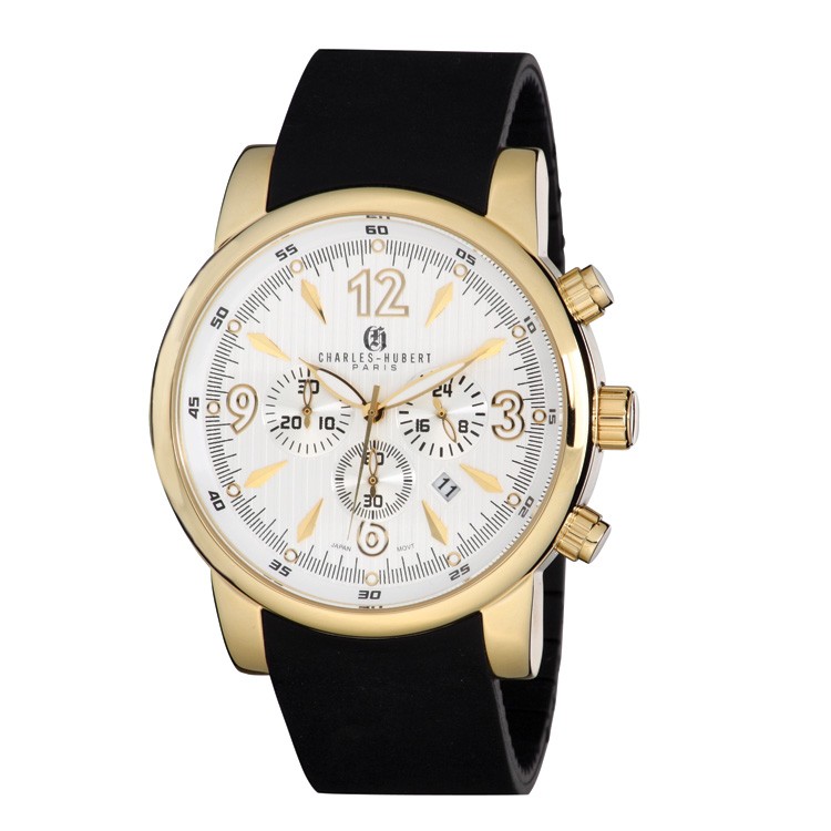Charles Hubert Premium Collection Men's Watch #3882-G