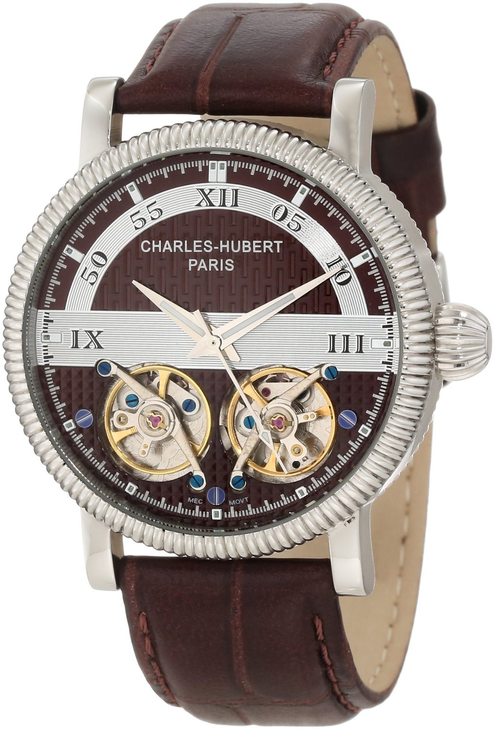 Charles-Hubert Paris Men's Stainless Steel Automatic Watch