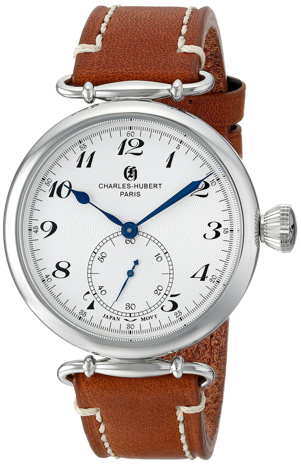 Charles-Hubert Paris Men's Stainless Steel Quartz Watch