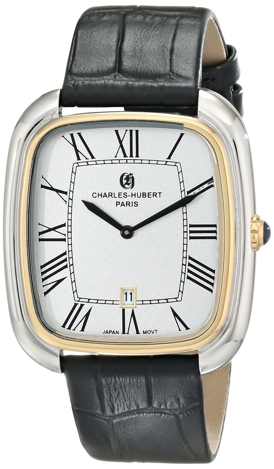 Charles-Hubert Paris Men's Two-Tone Stainless Steel Quartz Watch