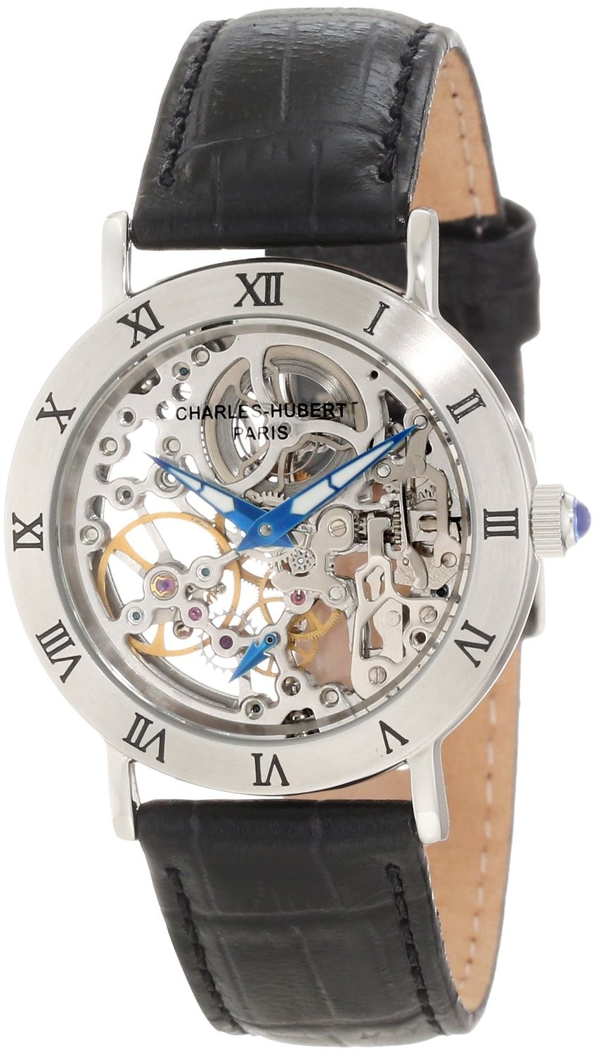 Charles-Hubert Paris Women's Stainless Steel Mechanical Watch