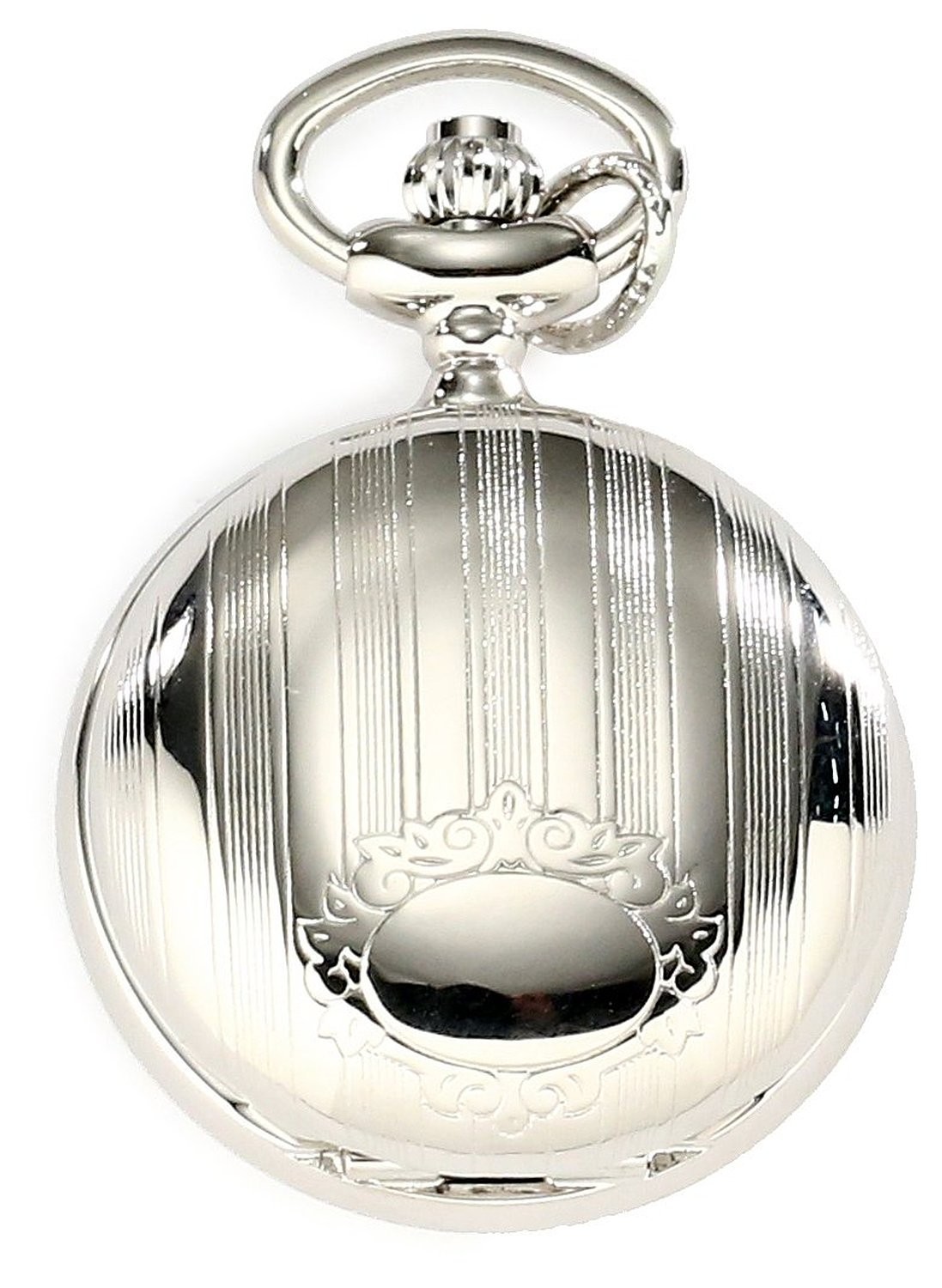 Charles-Hubert Paris Chrome Finish Quartz Pendant