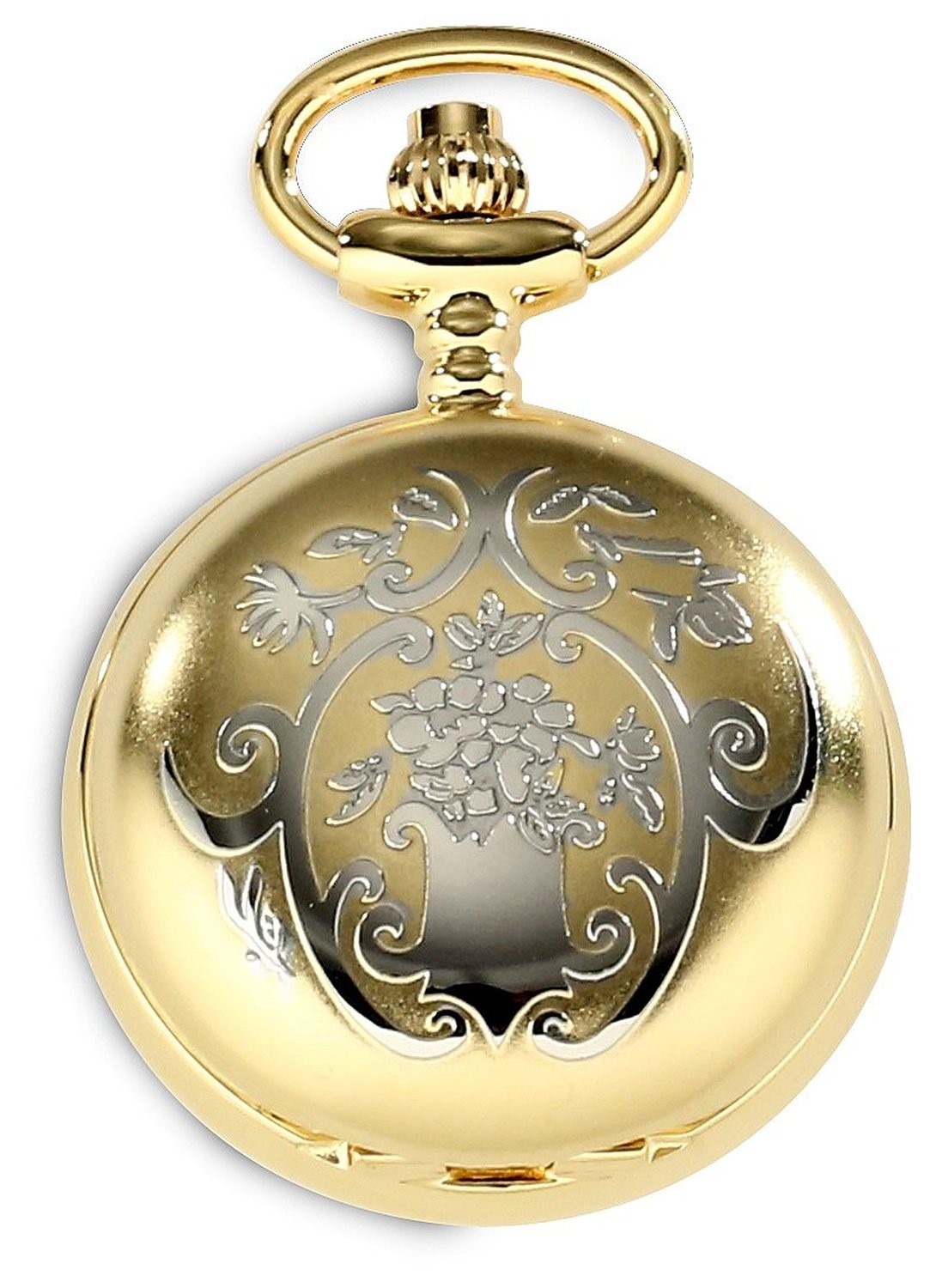 Charles-Hubert Paris Two-Tone Finish Quartz Pendant