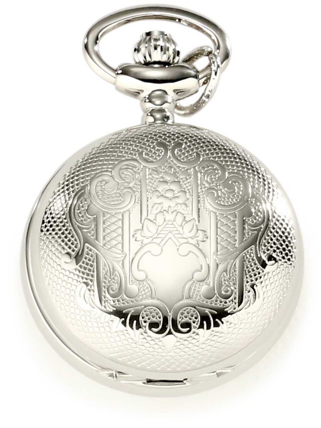 Charles-Hubert Paris Chrome Finish Quartz Pendant