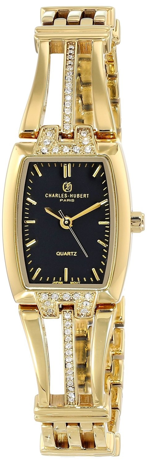 Charles-Hubert Paris Women's Gold-Plated Quartz Watch