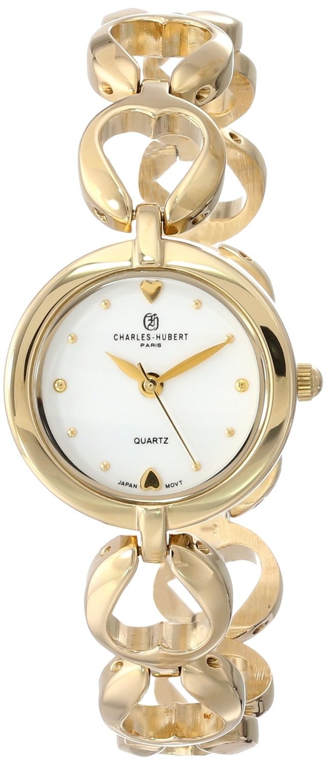 Charles-Hubert Paris Women's Gold-Plated Quartz Watch