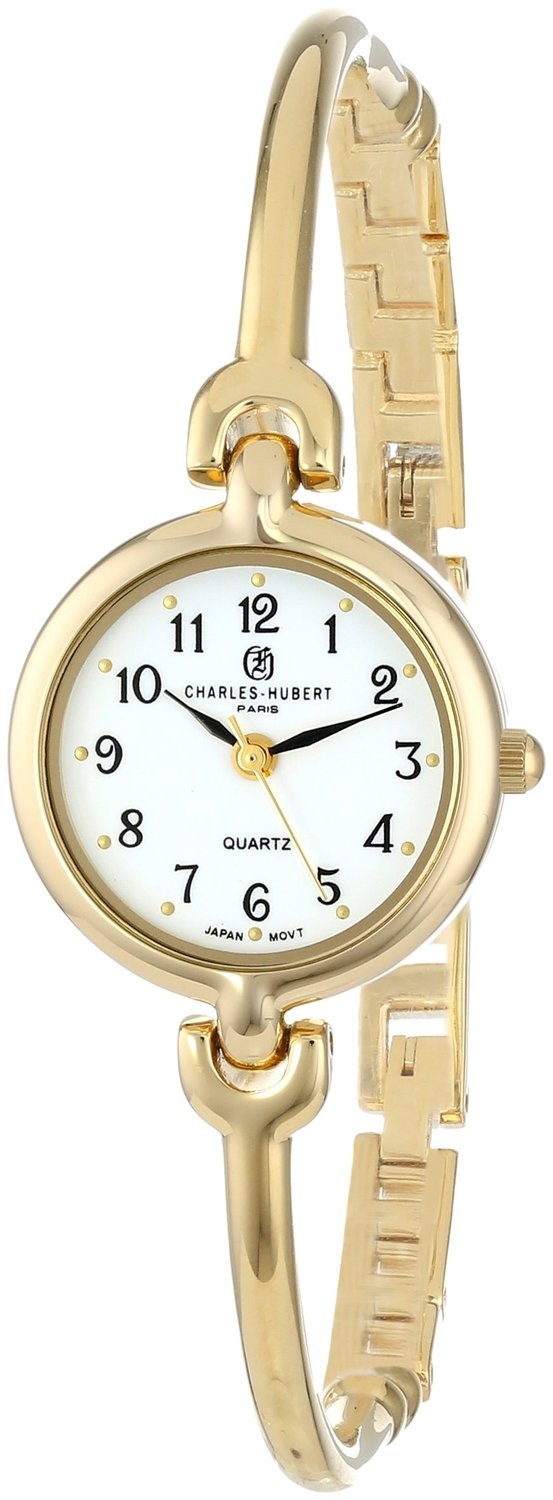 Charles-Hubert Paris Women's Gold-Plated Quartz Watch