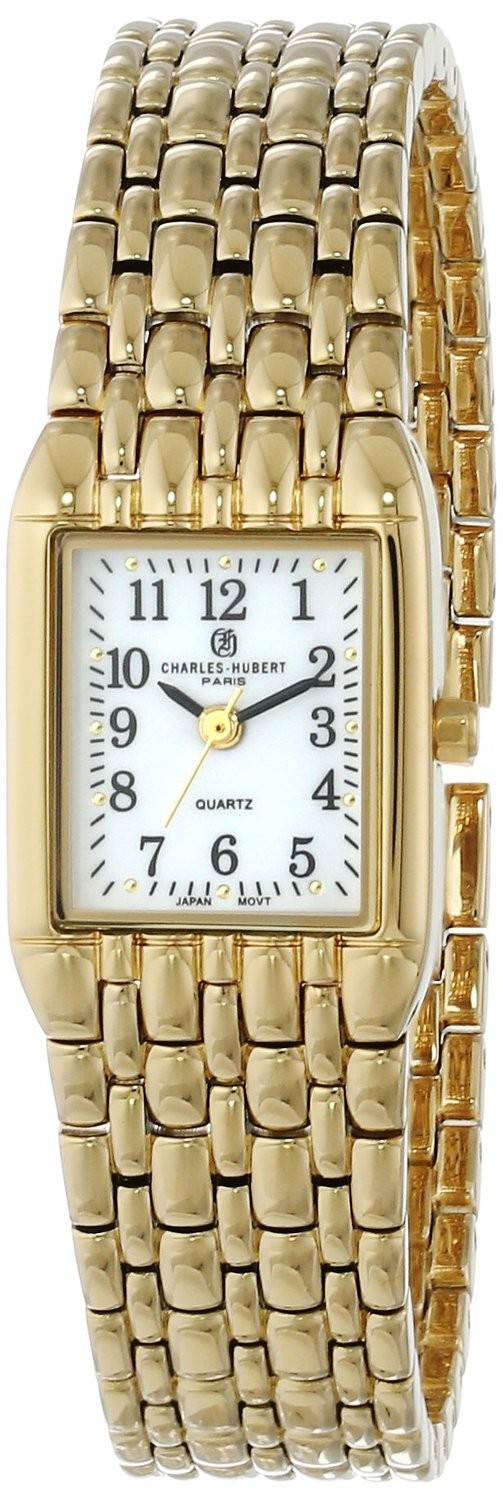 Charles-Hubert Paris Women's Gold-Plated Quartz Watch