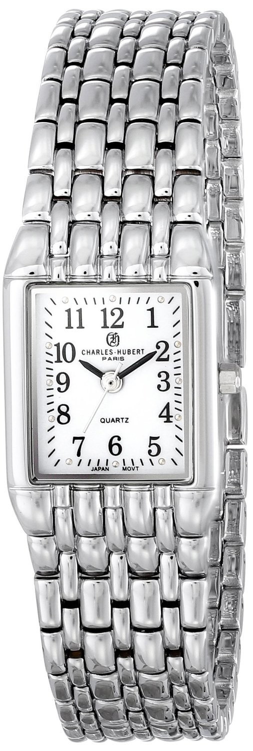 Charles-Hubert Paris Women's Chrome Finish Quartz Watch