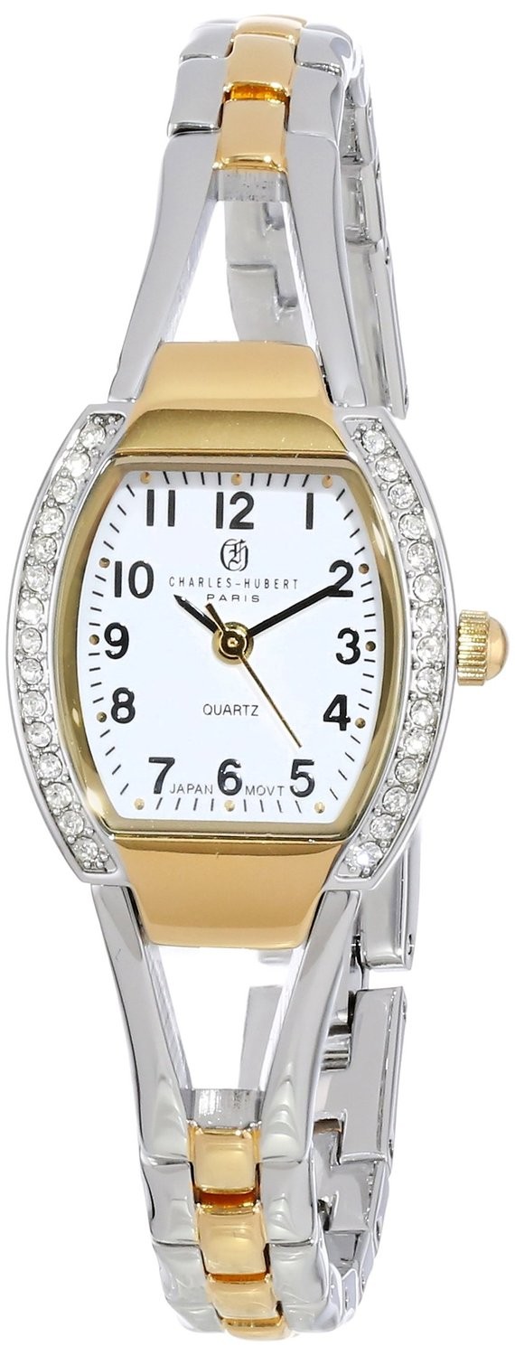 Charles-Hubert Paris Women's Two-Tone Quartz Watch