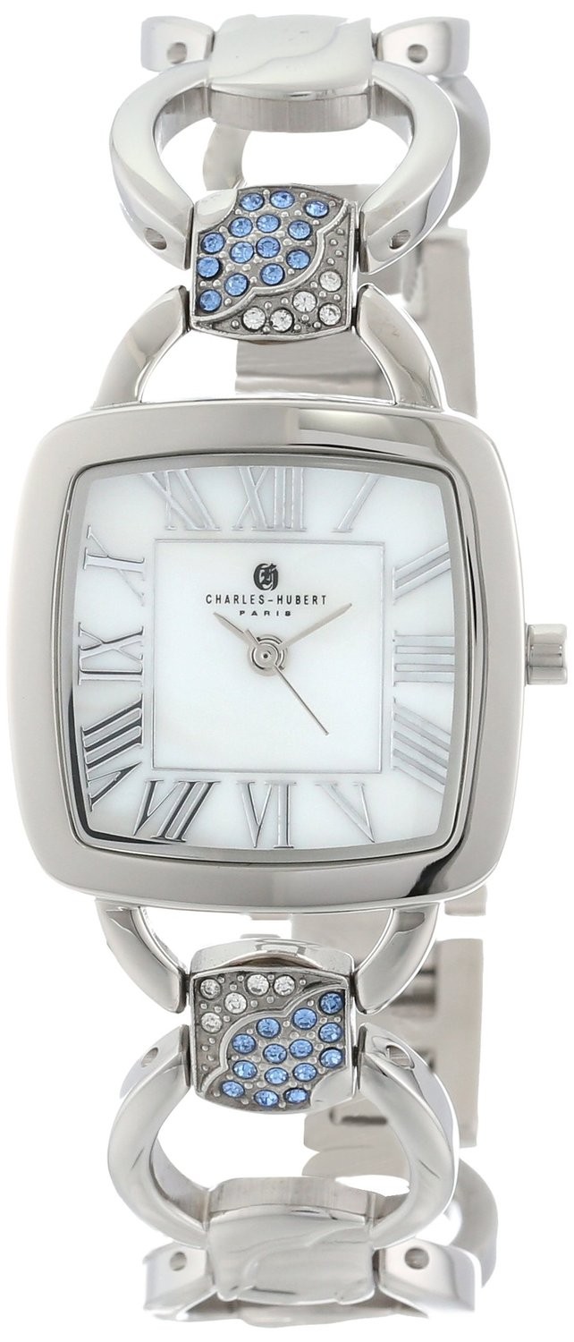 Charles-Hubert Paris Women's Stainless Steel Quartz Watch