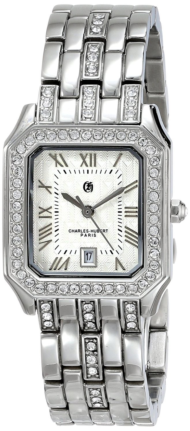 Charles-Hubert Paris Women's Stainless Steel Quartz Watch