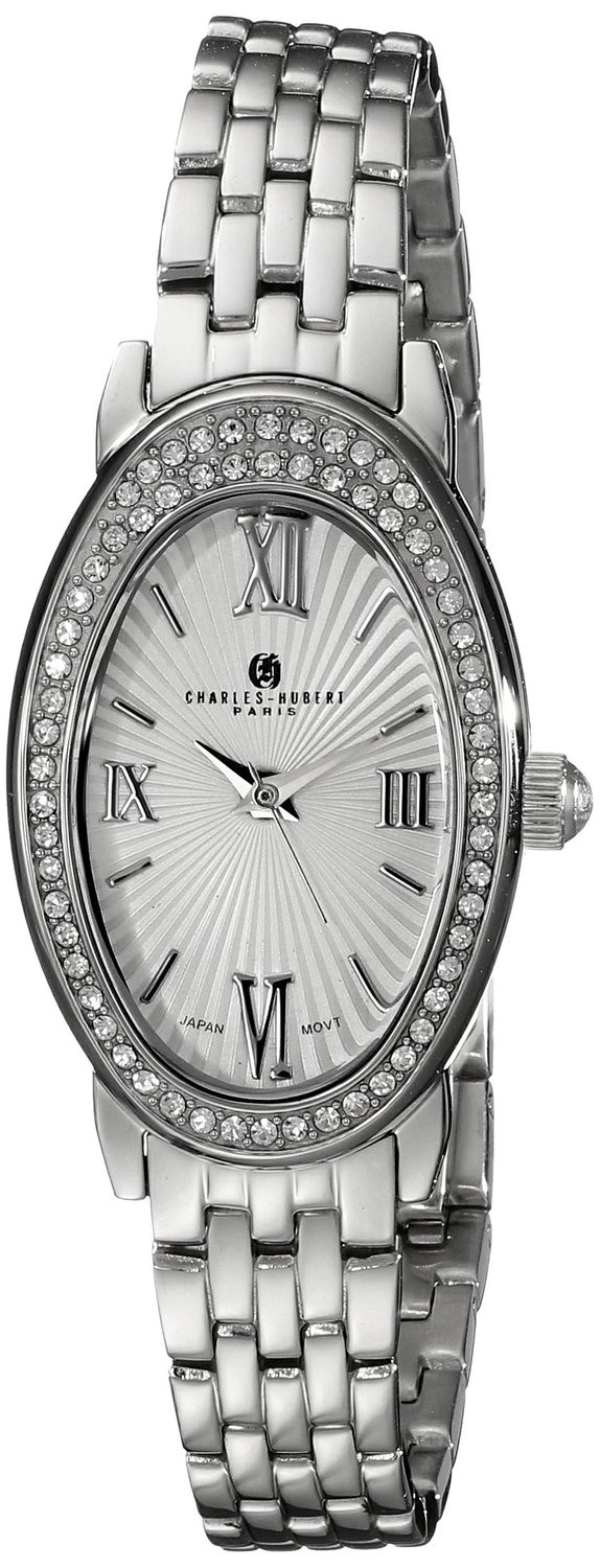Charles-Hubert Paris Women's Stainless Steel Quartz Watch