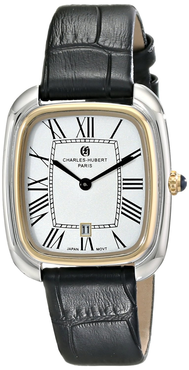 Charles-Hubert Paris Women's Two-Tone Stainless Steel Quartz Watch