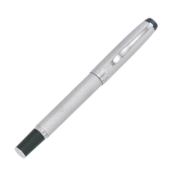 Engraved Silver Ballpoint Pen