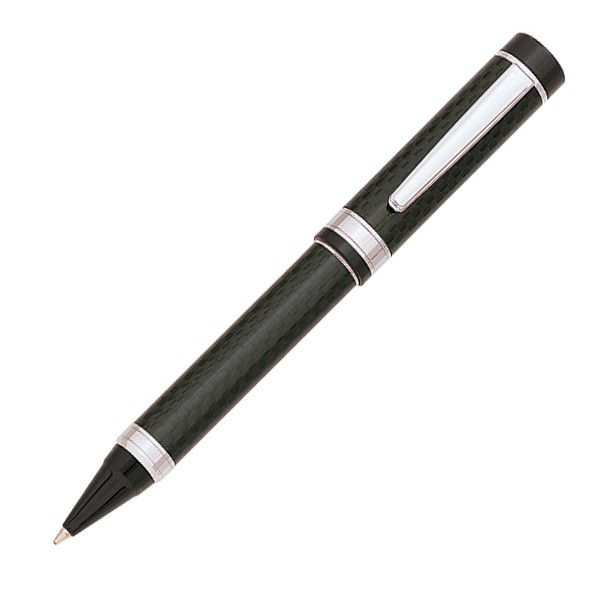 Black Fiber Pattern Ballpoint Pen 