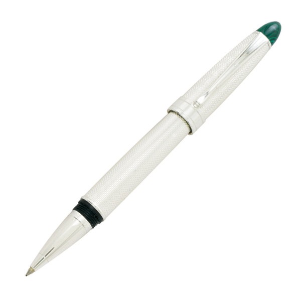 Malachite Gemstone Top Rollerball Pen