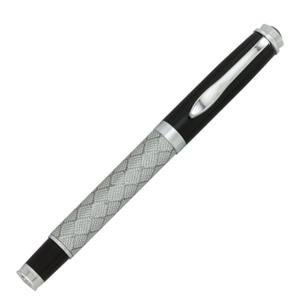 Black and Silver Executive Fountain Pen