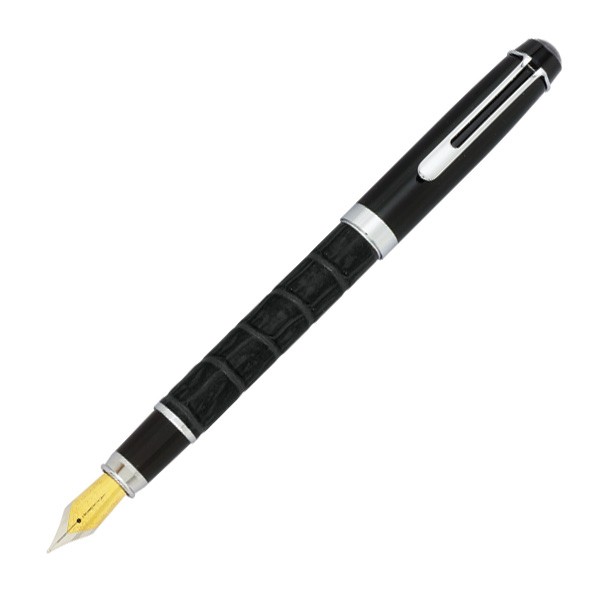 Black Leather Like Executive Fountain Pen