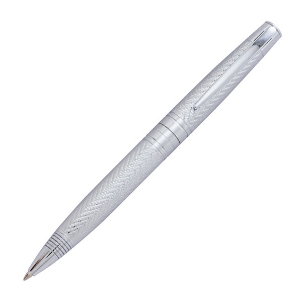 Chrome Engraved Ballpoint Pen
