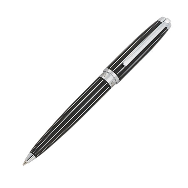 Black Strip Pattern Ballpoint Pen