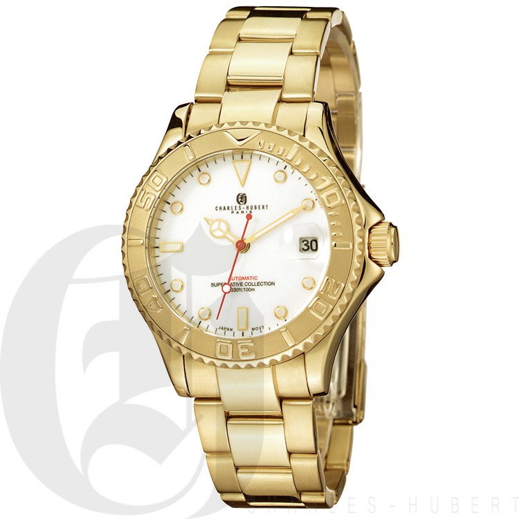 Charles Hubert Premium Collection Men's Watch #3514-GW