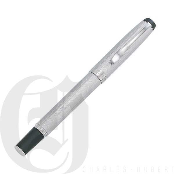 Engraved Silver Ball Points Pen