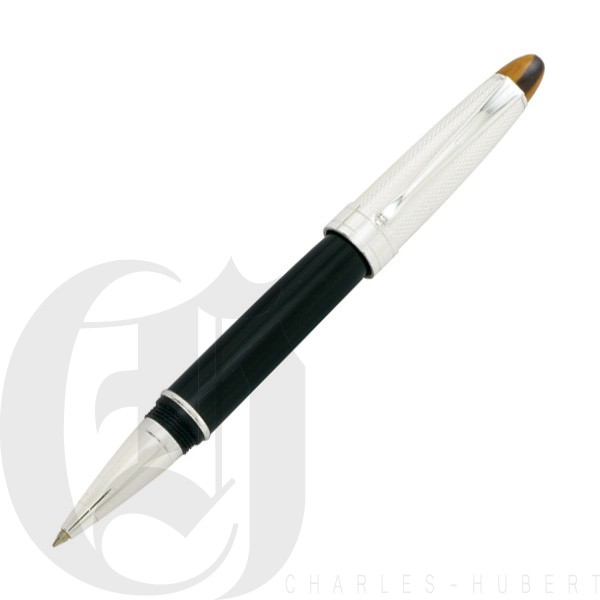 Tiger Eye Gemstone Top Roller Ball Pen
