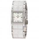 Charles-Hubert Women's Stainless Steel White Ceramic Band Quartz Watch #6787-W