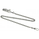 Charles-Hubert Paris Antique-Gold Finish Pocket Watch Chain