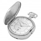 Two-Tone Hunter Case Quartz Pocket Watch