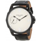 Charles-Hubert Paris Men's Black Plated Stainless Steel Mechanical Watch