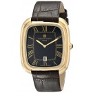 Charles-Hubert Paris Men's Gold-Plated Stainless Steel Quartz Watch