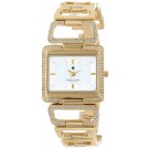 Charles-Hubert Paris Women's Gold-Plated Stainless Steel Quartz Watch