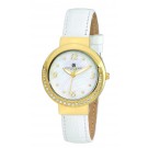 Charles-Hubert Paris Women's Gold-Plated Stainless Steel Quartz Watch