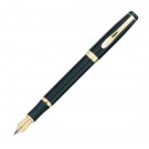 Black and Gold Finish Fountain Pen