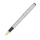 Engraved Silver Fountain Pen