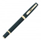 Black and Gold Finish Roller Ball Pen