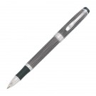 Engraved Tweed Cross Hatch Roller Ball Pen