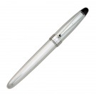 Diamond Pattern Rollerball Pen With Black Accents 