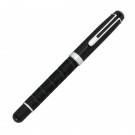 Black Leather Like Executive Rollerball Pen